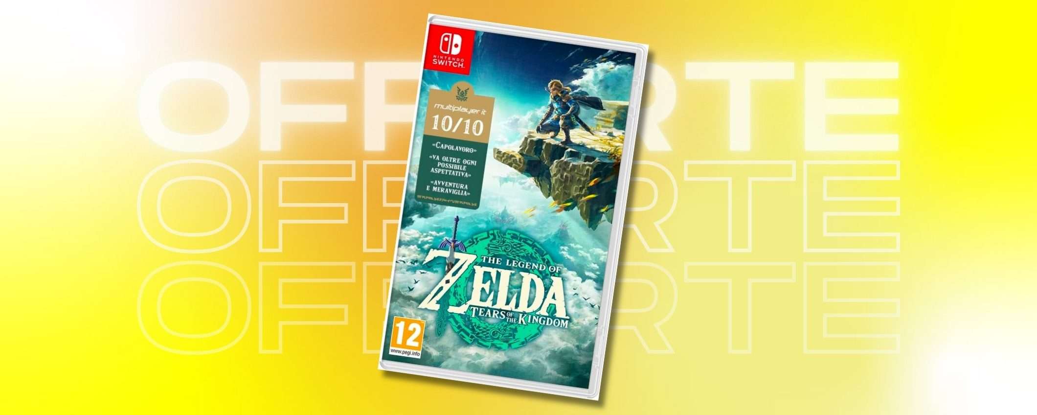 The Legend of Zelda: Tears of the Kingdom, piccolo ribasso su Amazon The Legend of Zelda: Tears of the Kingdom, piccolo ribasso su Amazon