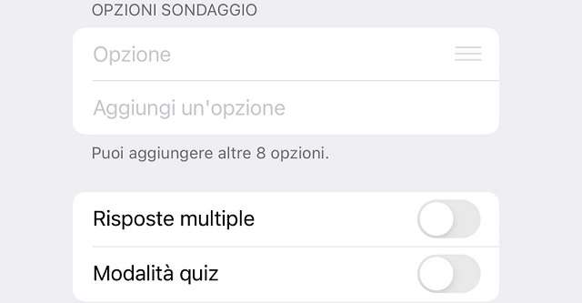 Come aggiungere al canale Telegram dei sondaggi