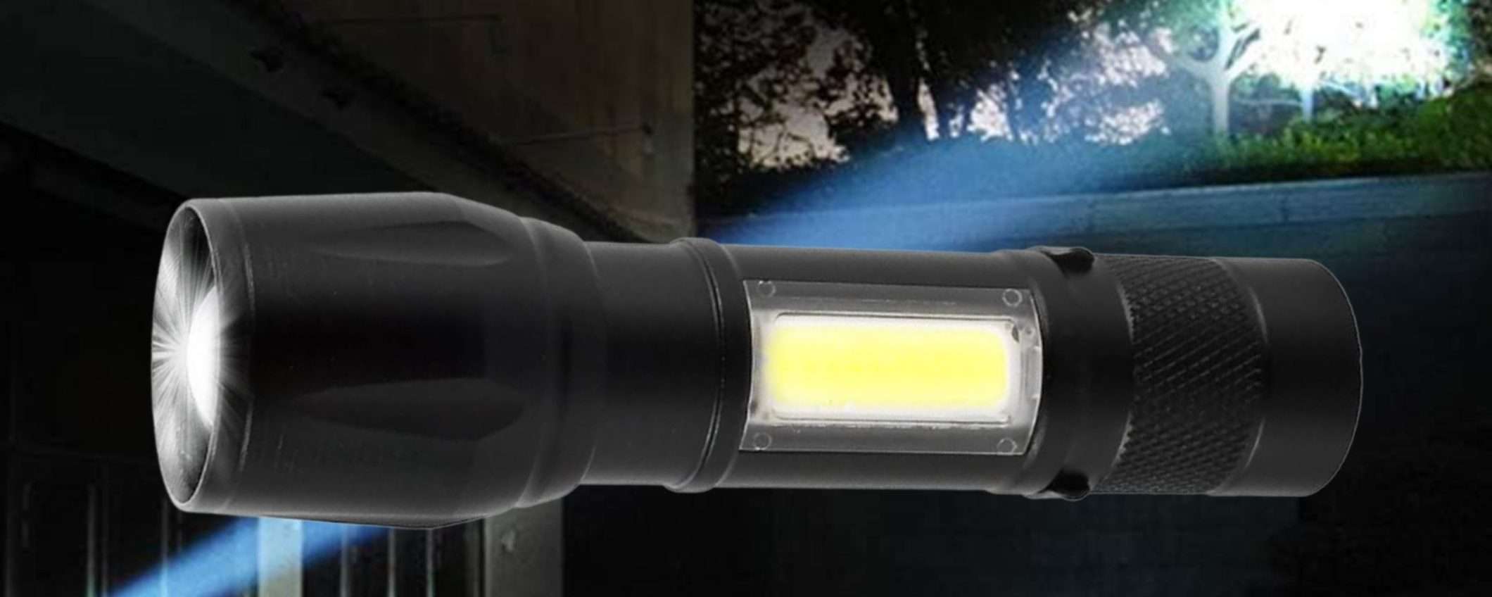 Spettacolare torcia LUMINOSISSIMA ricaricabile a prezzo SHOCK su Amazon (7,99€) Spettacolare torcia LUMINOSISSIMA ricaricabile a prezzo SHOCK su Amazon (7,99€)