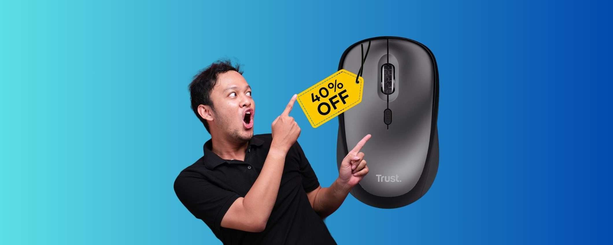 Trust Yvi+: il mouse wireless di qualità più ECONOMICO (8,99€) Trust Yvi+: il mouse wireless di qualità più ECONOMICO (8,99€)