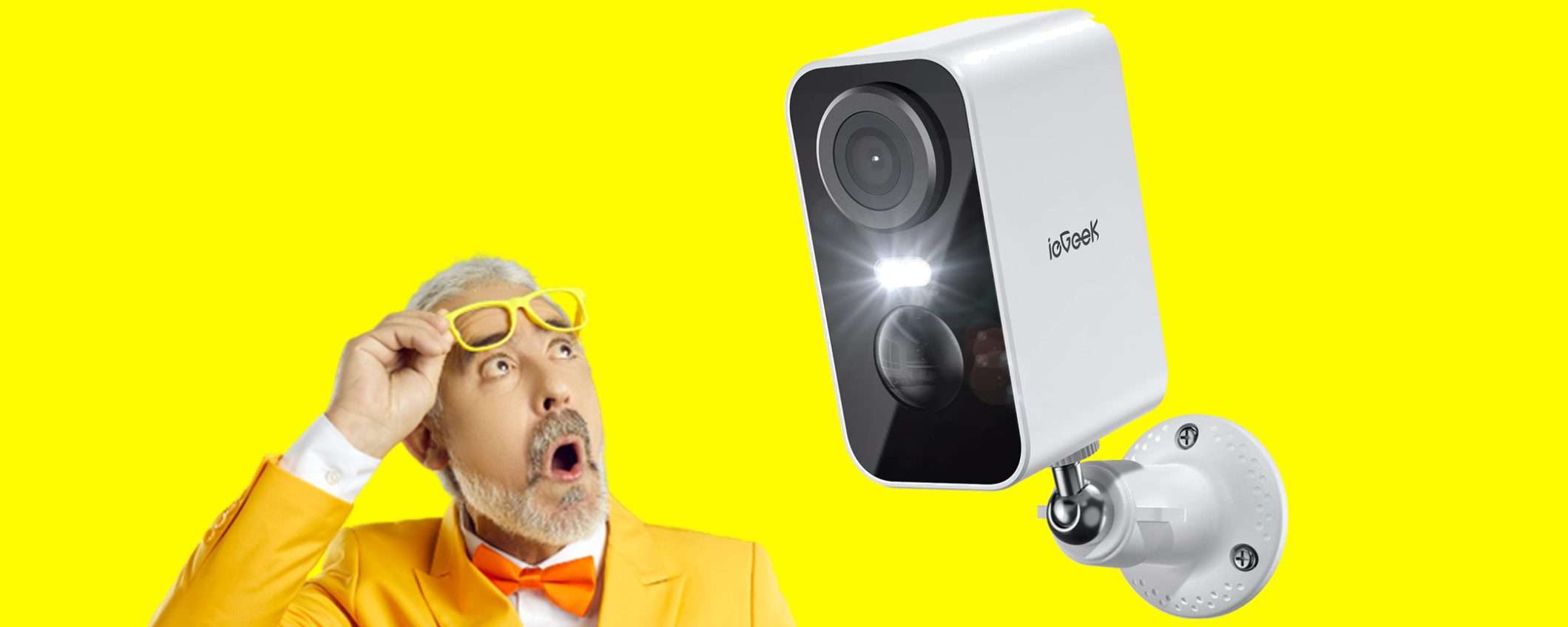 Videocamera di sorveglianza con luce e allarme: doppio sconto TOP (-40€) Videocamera di sorveglianza con luce e allarme: doppio sconto TOP (-40€)