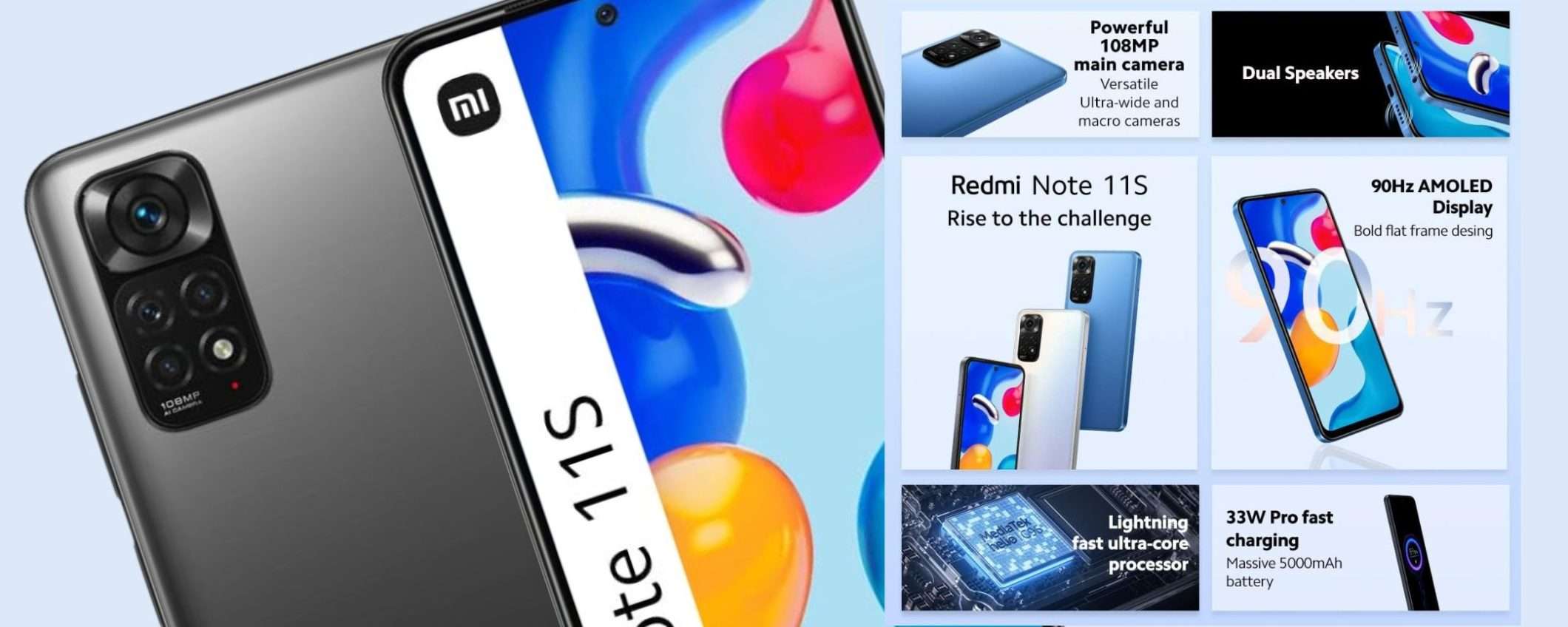 Xiaomi Redmi Note 11S a 186€, DESIDERIO avverato: 108MP, display 90Hz, 128GB Xiaomi Redmi Note 11S a 186€, DESIDERIO avverato: 108MP, display 90Hz, 128GB