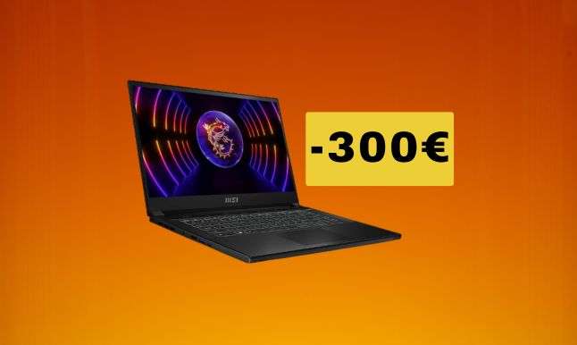 MSI Stealth 15 in offerta, oggi risparmi 300€: RTX 4060, OLED a 240Hz e 16GB di RAM MSI Stealth 15 in offerta, oggi risparmi 300€: RTX 4060, OLED a 240Hz e 16GB di RAM