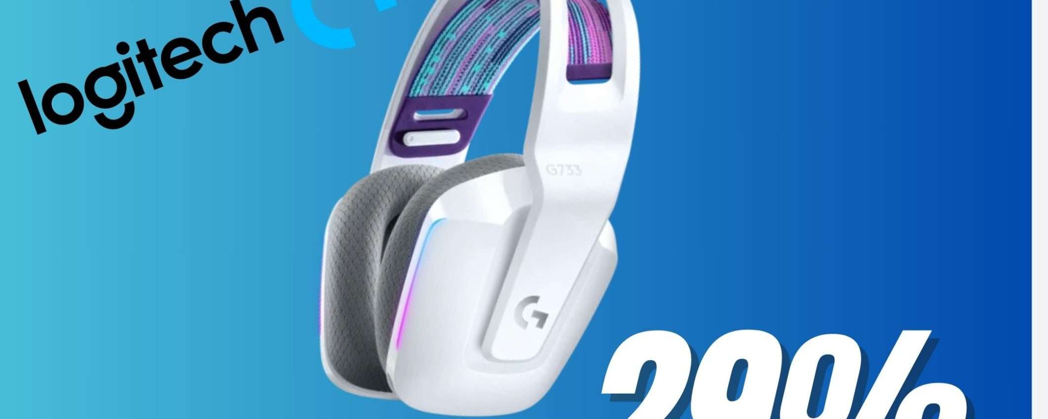 Le cuffie da gaming wireless di Logitech disponibili a un prezzo BOMBA Le cuffie da gaming wireless di Logitech disponibili a un prezzo BOMBA