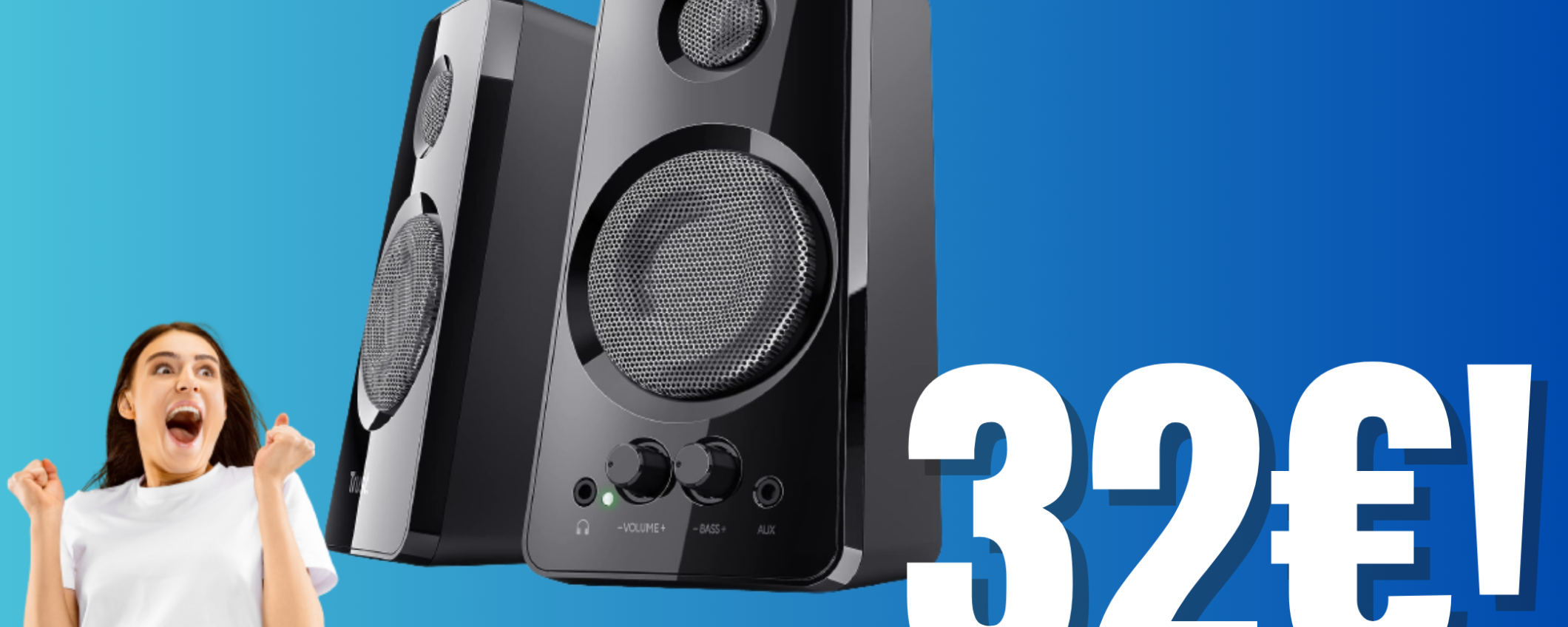 Trasforma casa tua in una discoteca grazie a questo set di casse scontato a soli 32€ Trasforma casa tua in una discoteca grazie a questo set di casse scontato a soli 32€