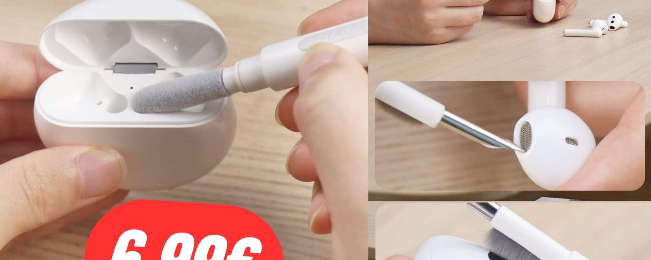 Pulisci i tuoi Auricolari con questo GADGET! (solo 6,99€!) Pulisci i tuoi Auricolari con questo GADGET! (solo 6,99€!)