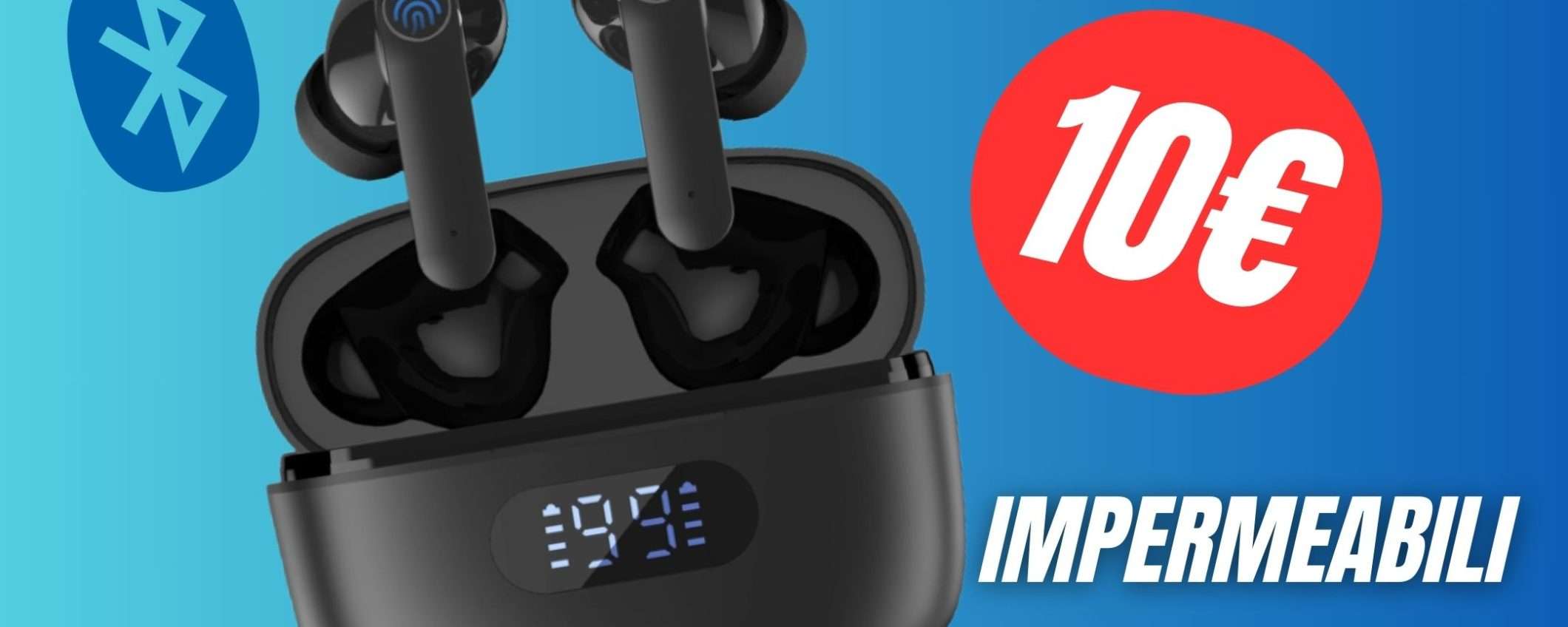 Auricolari Bluetooth a meno di 10€ con il COUPON ESCLUSIVO! Auricolari Bluetooth a meno di 10€ con il COUPON ESCLUSIVO!