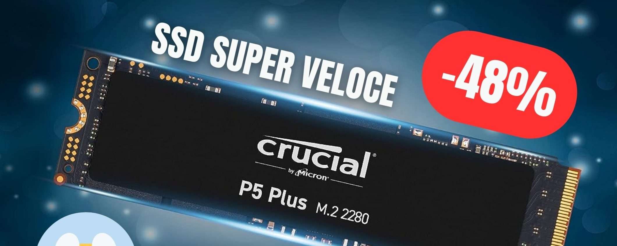 Uno dei migliori SSD M.2 da 1TB SCENDE sotto gli 80€! (SCONTO FOLLE DEL 48%!) Uno dei migliori SSD M.2 da 1TB SCENDE sotto gli 80€! (SCONTO FOLLE DEL 48%!)