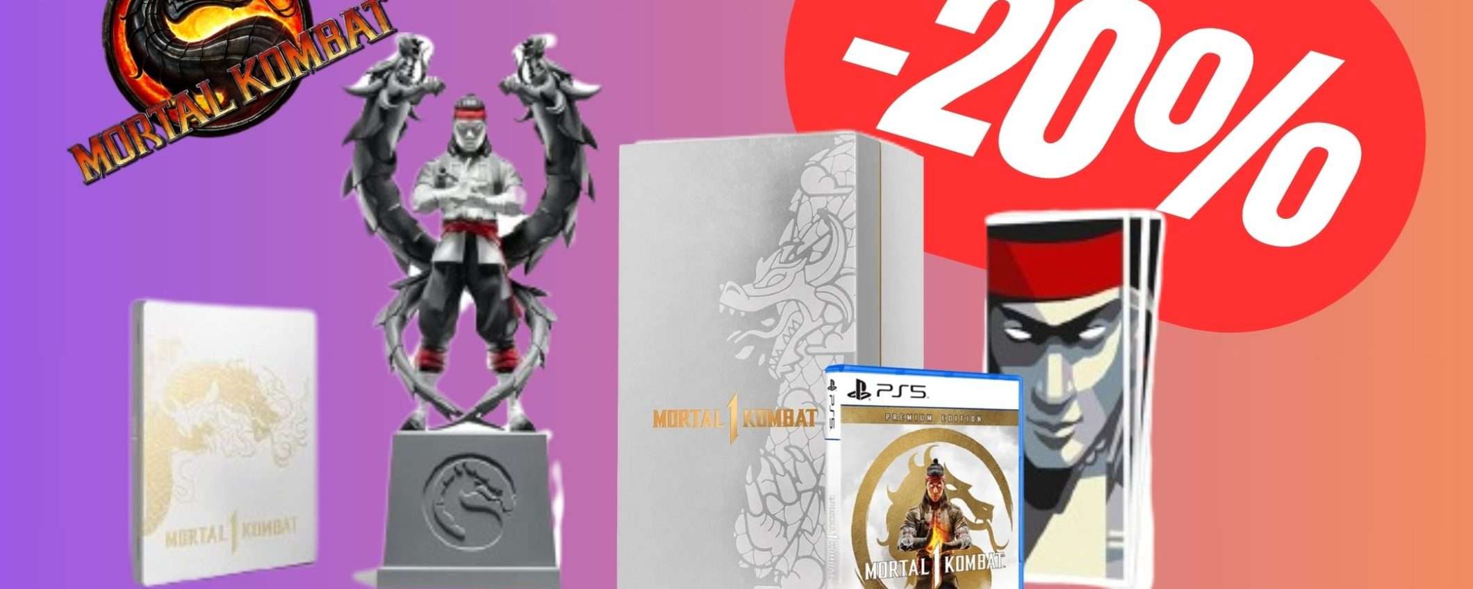 Fan di MORTAL KOMBAT 1, fatevi avanti! La Kollektor's Edition per PS5 è SCONTATA! Fan di MORTAL KOMBAT 1, fatevi avanti! La Kollektor's Edition per PS5 è SCONTATA!