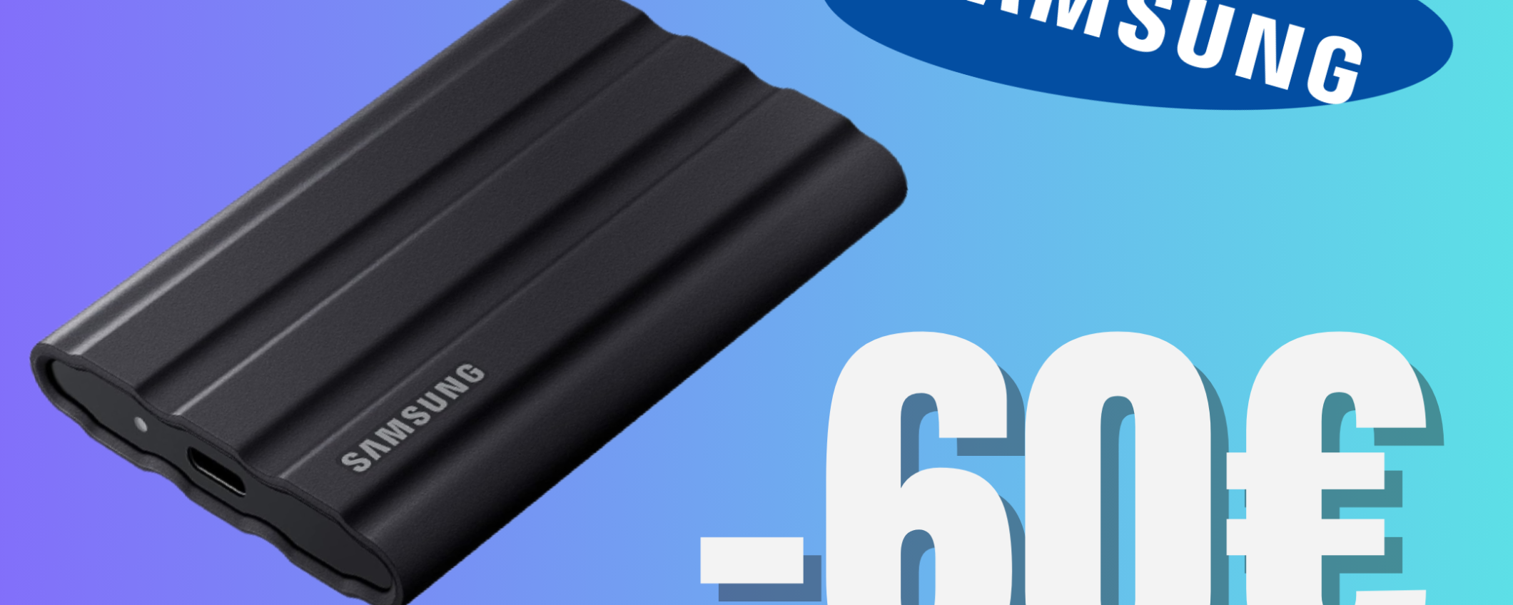 Archiviazione infinita grazie all'SSD indistruttibile di Samsung, ora in SCONTO (-60€)