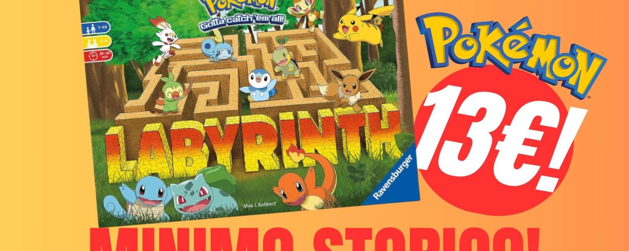 Il gioco da tavolo dei Pokémon raggiunge il MINIMO STORICO (solo 13€) Il gioco da tavolo dei Pokémon raggiunge il MINIMO STORICO (solo 13€)