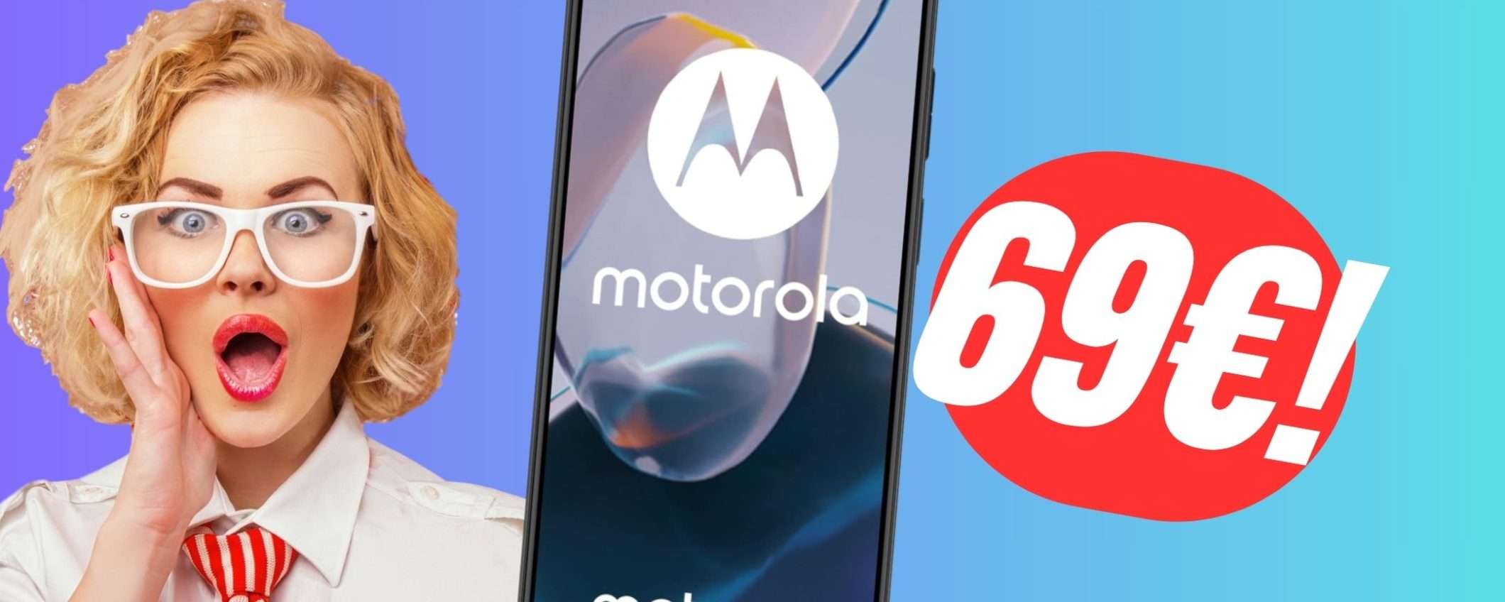 Lo Smartphone Motorola perfetto per i tuoi Genitori crolla a 69€! Lo Smartphone Motorola perfetto per i tuoi Genitori crolla a 69€!