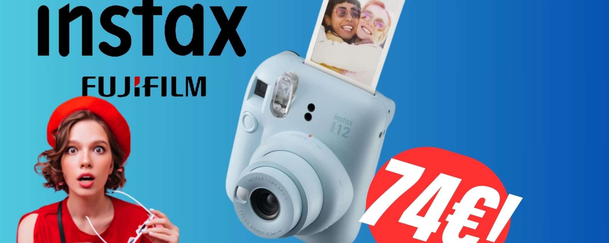 Questa Fotocamera Istantanea è il regalo perfetto a questo prezzo! (-17%) Questa Fotocamera Istantanea è il regalo perfetto a questo prezzo! (-17%)