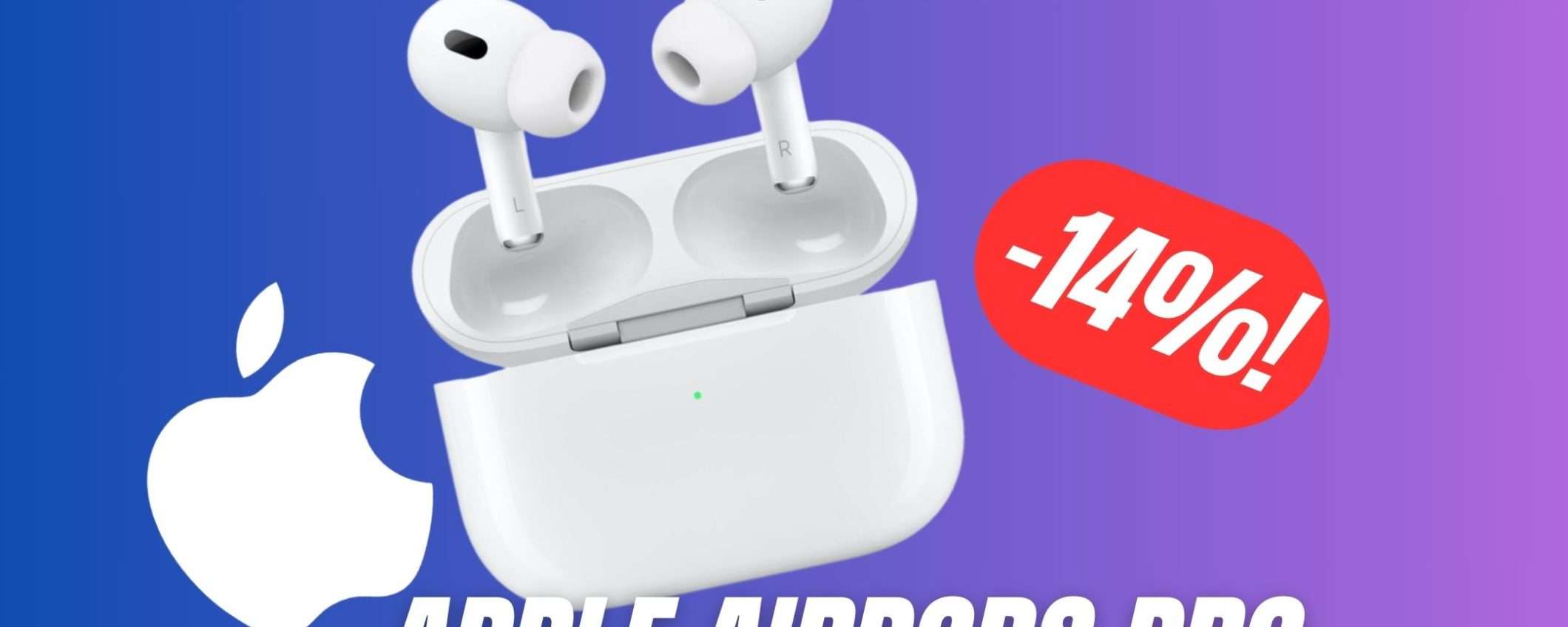 Le Apple AirPods Pro sfiorano il MINIMO STORICO su Amazon! Le Apple AirPods Pro sfiorano il MINIMO STORICO su Amazon!