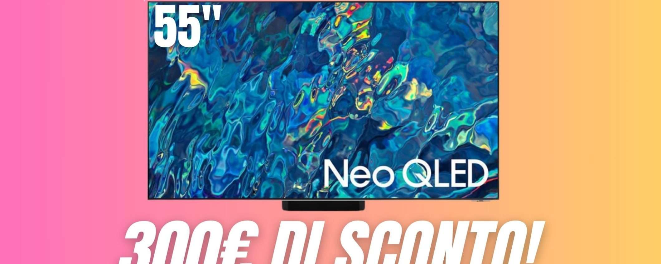 SCONTO PAZZESCO per questa TV Samsung QLED 4K (-300€!) SCONTO PAZZESCO per questa TV Samsung QLED 4K (-300€!)