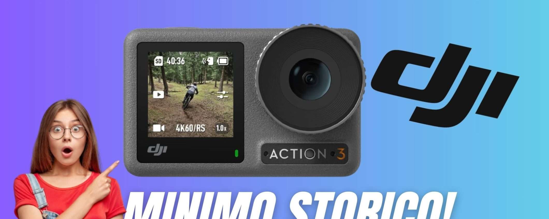 L'Action Cam di DJI scende al PREZZO più BASSO di SEMPRE! (4K/120fps) L'Action Cam di DJI scende al PREZZO più BASSO di SEMPRE! (4K/120fps)
