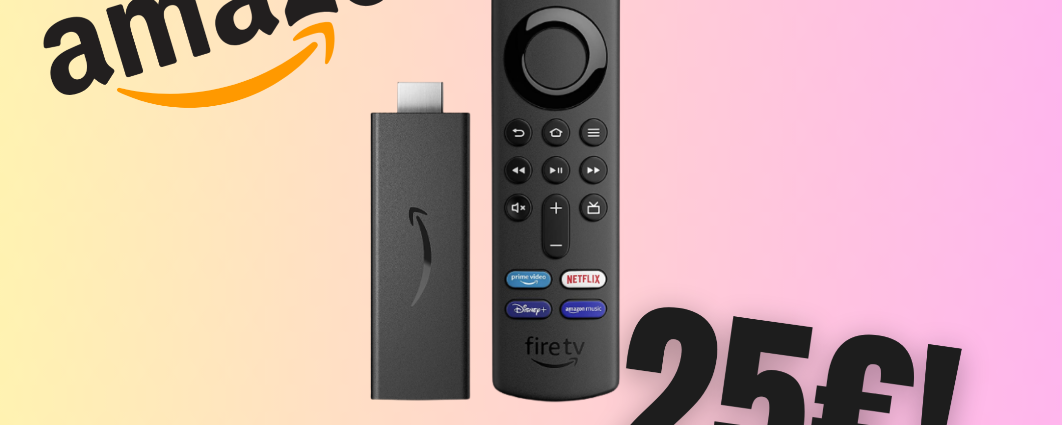 Amazon Fire Stick con Alexa sfiora il MINIMO STORICO! Amazon Fire Stick con Alexa sfiora il MINIMO STORICO!