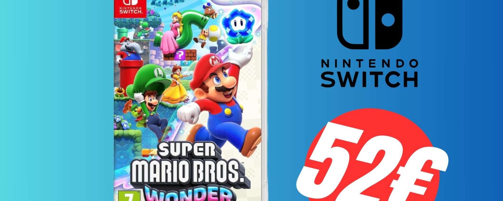 Il nuovissimo Super Mario Bros. Wonder in OFFERTA su eBay! Il nuovissimo Super Mario Bros. Wonder in OFFERTA su eBay!