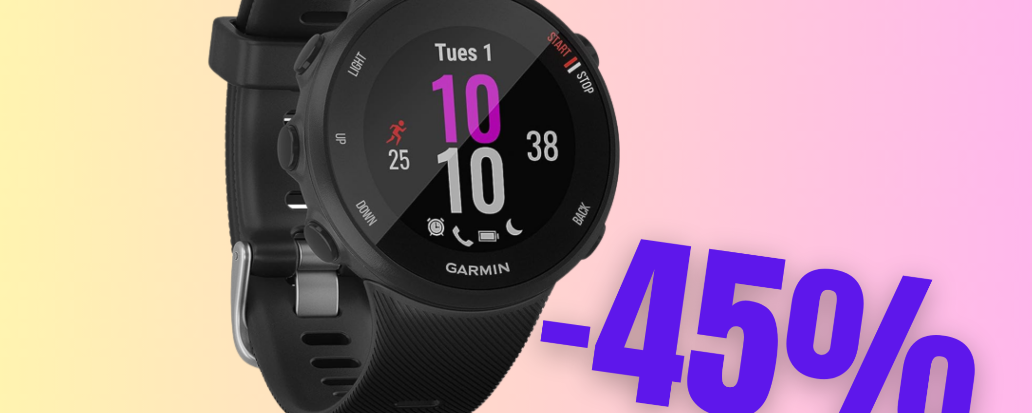 Lo Smartwatch DEFINITIVO per gli SPORTIVI è scontato del 45%!