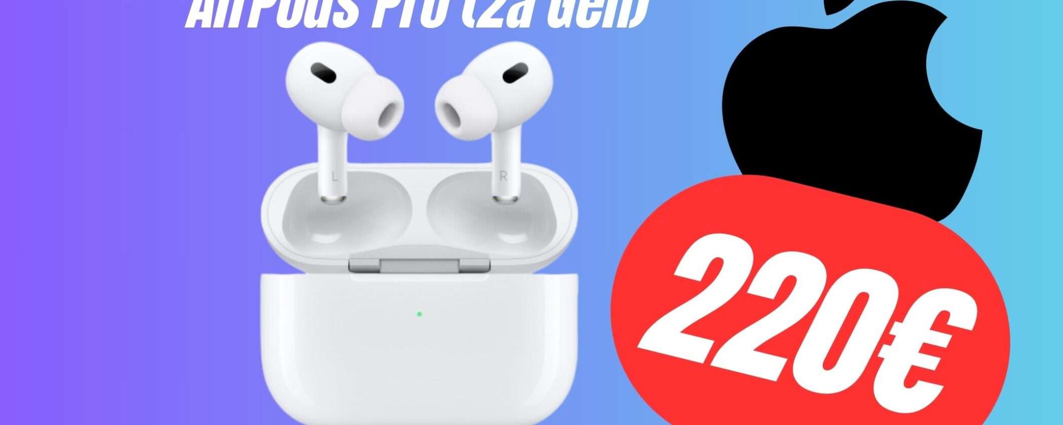 Apple AirPods Pro (2a Gen): PREZZACCIO su eBay. Falle tue a 220€! Apple AirPods Pro (2a Gen): PREZZACCIO su eBay. Falle tue a 220€!