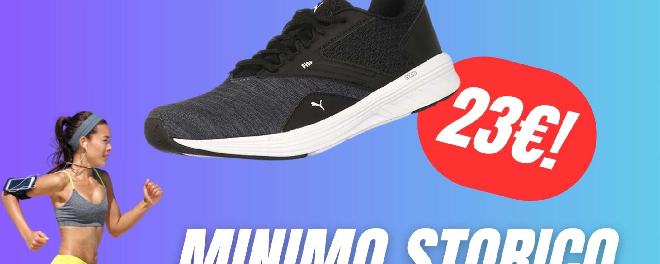 SCONTO FOLLE per queste scarpe da corsa PUMA! (Solo 23€!) SCONTO FOLLE per queste scarpe da corsa PUMA! (Solo 23€!)