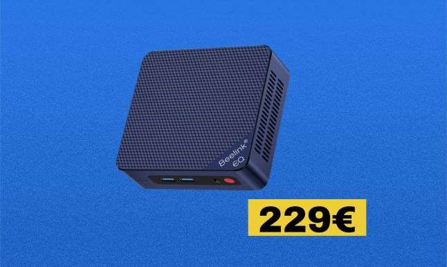 Mini PC con 16GB di RAM e Windows 11 a soli 229€: SUPER OFFERTA su Amazon Mini PC con 16GB di RAM e Windows 11 a soli 229€: SUPER OFFERTA su Amazon