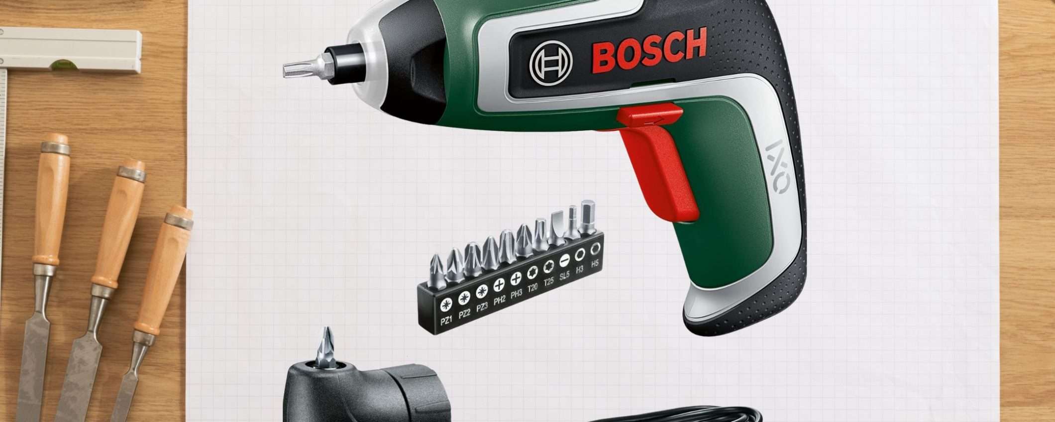 Bosch super WOW: 36€ per l'avvitatore a batteria potente e compatto (Amazon) Bosch super WOW: 36€ per l'avvitatore a batteria potente e compatto (Amazon)