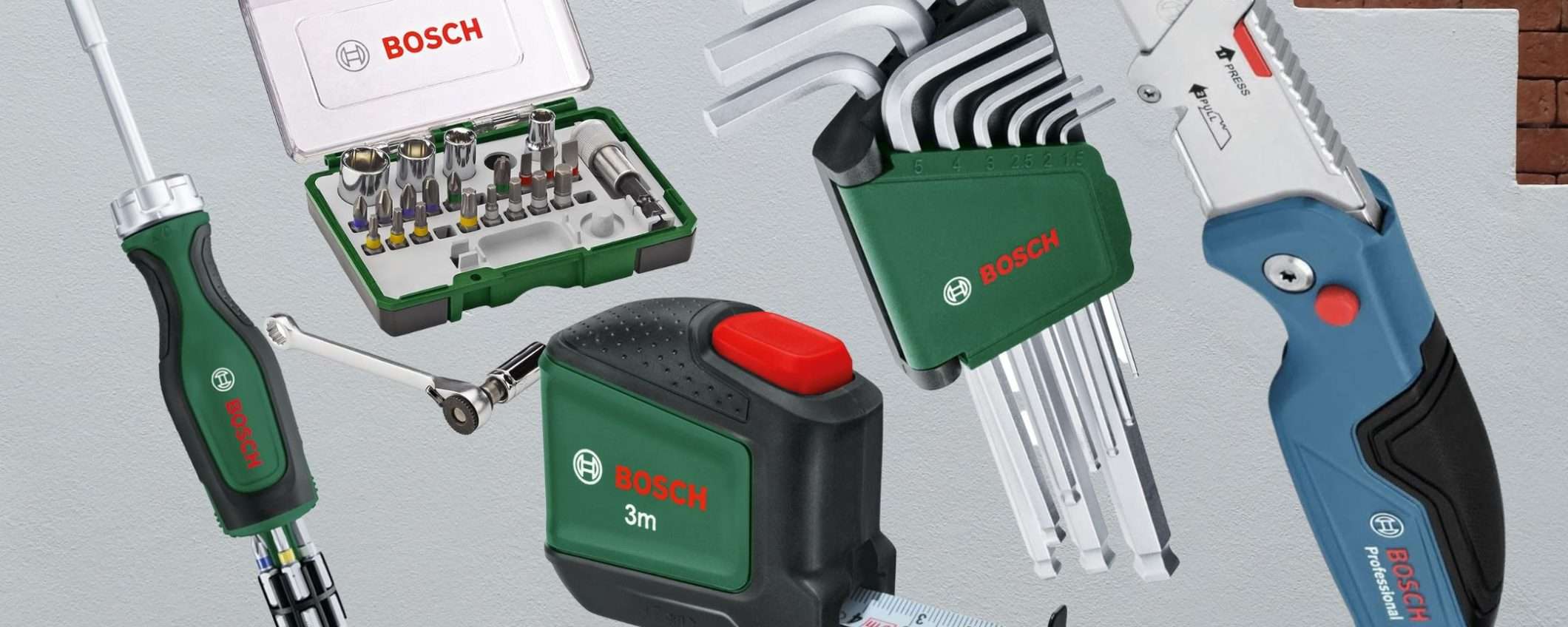 Fuoritutto Bosch a meno di 20€: prodotti UTILISSIMI a prezzo SHOCK su Amazon Fuoritutto Bosch a meno di 20€: prodotti UTILISSIMI a prezzo SHOCK su Amazon