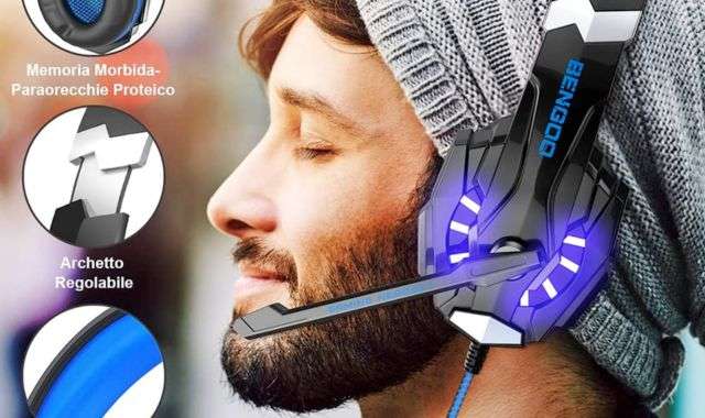 Cuffie da gaming offerta Amazon