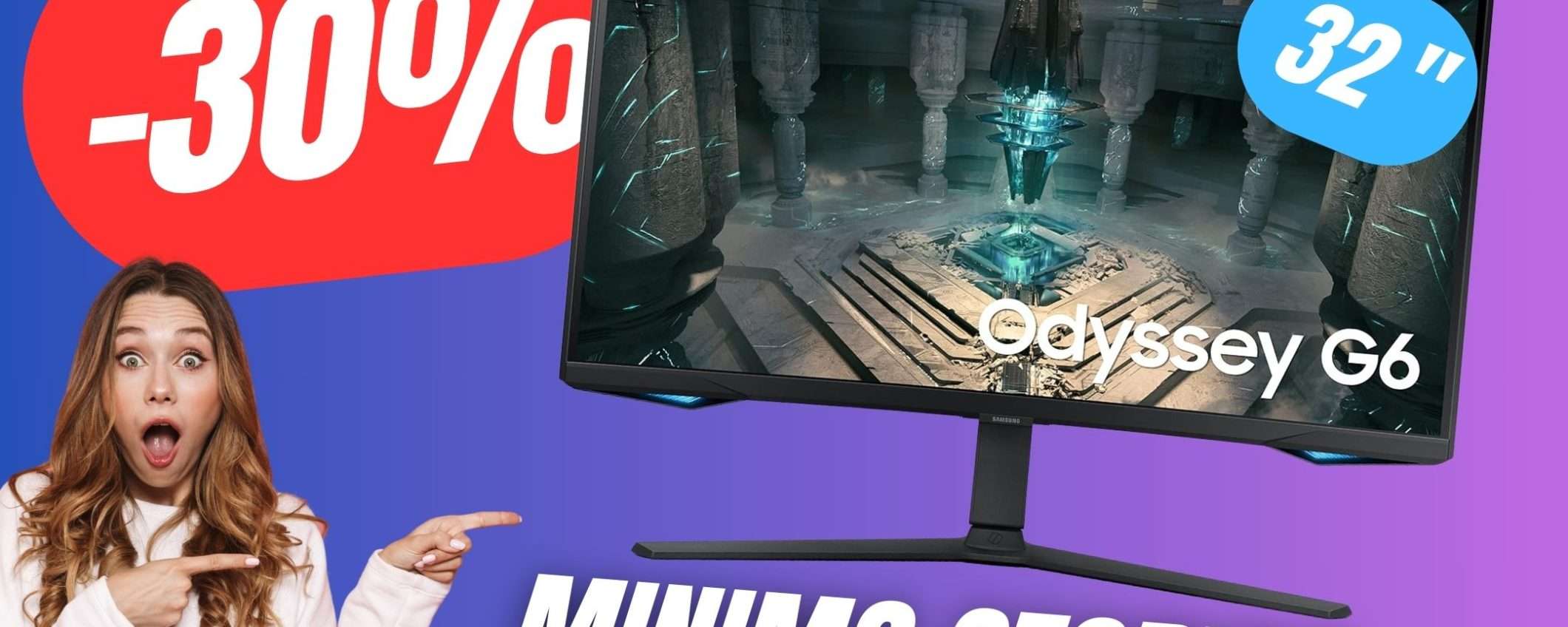 Uno dei Monitor Samsung più amati al MINIMO STORICO (WQHD e 32 Uno dei Monitor Samsung più amati al MINIMO STORICO (WQHD e 32