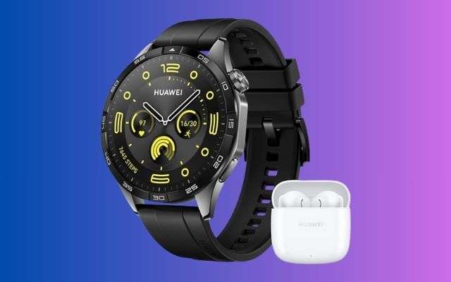 Huawei Watch GT 4 + Freebuds 2 SE in super offerta: tuoi a meno di 250€
