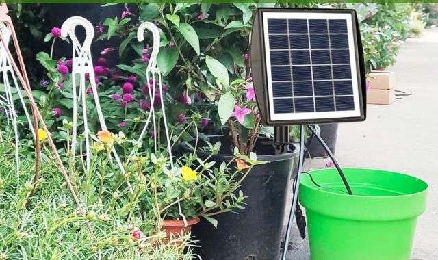 Irrigazione automatica energia solare