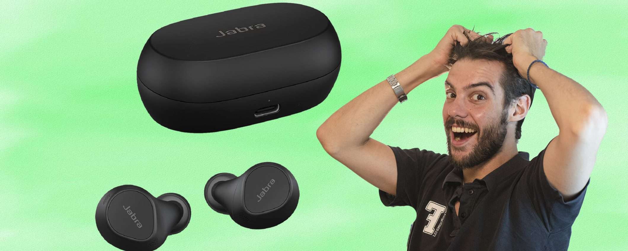 Jabra Elite 7 Pro in offerta BOMBA: risparmia il 33% e paga a rate Jabra Elite 7 Pro in offerta BOMBA: risparmia il 33% e paga a rate
