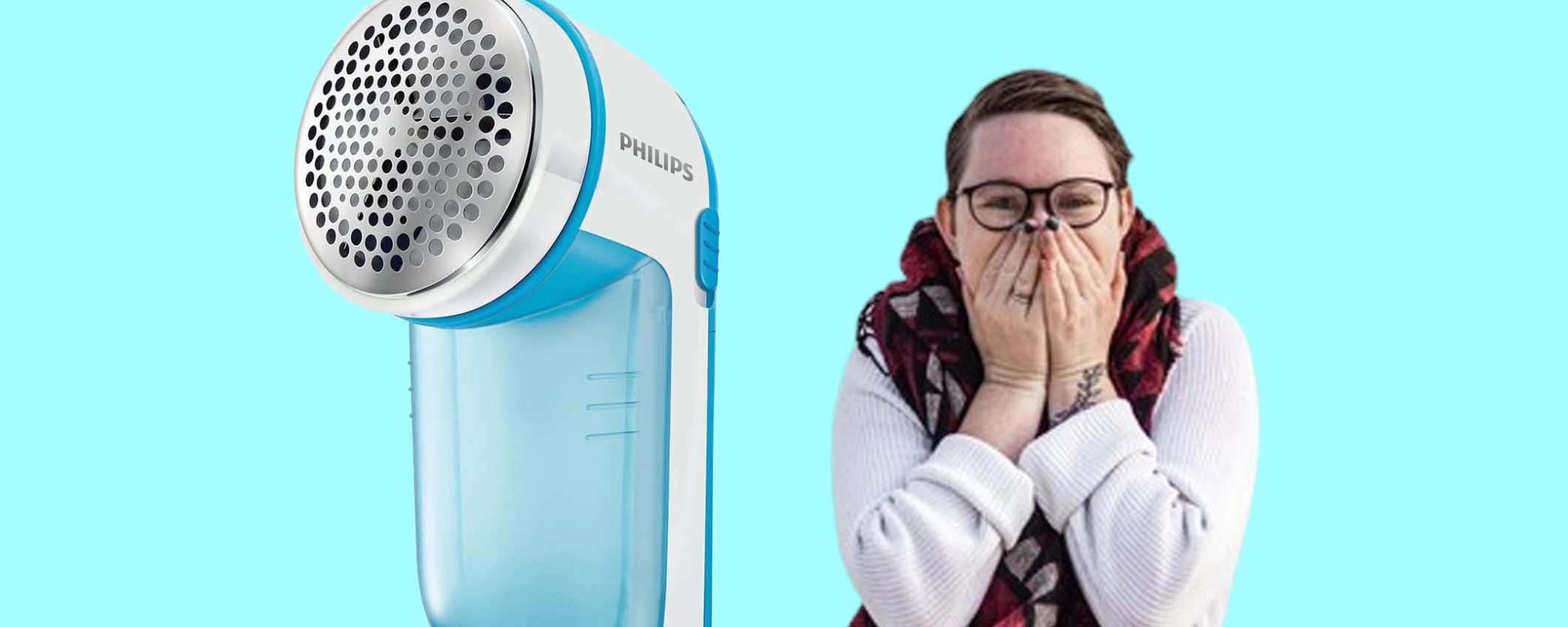 Levapelucchi elettrico di Philips in sconto BOMBA del 50% Levapelucchi elettrico di Philips in sconto BOMBA del 50%