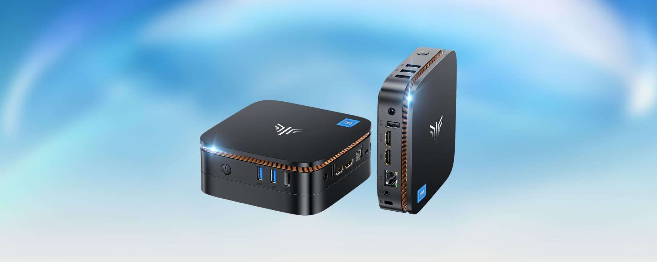 Mini PC con 16GB RAM, 512GB SSD in DOPPIO SCONTO Amazon Mini PC con 16GB RAM, 512GB SSD in DOPPIO SCONTO Amazon