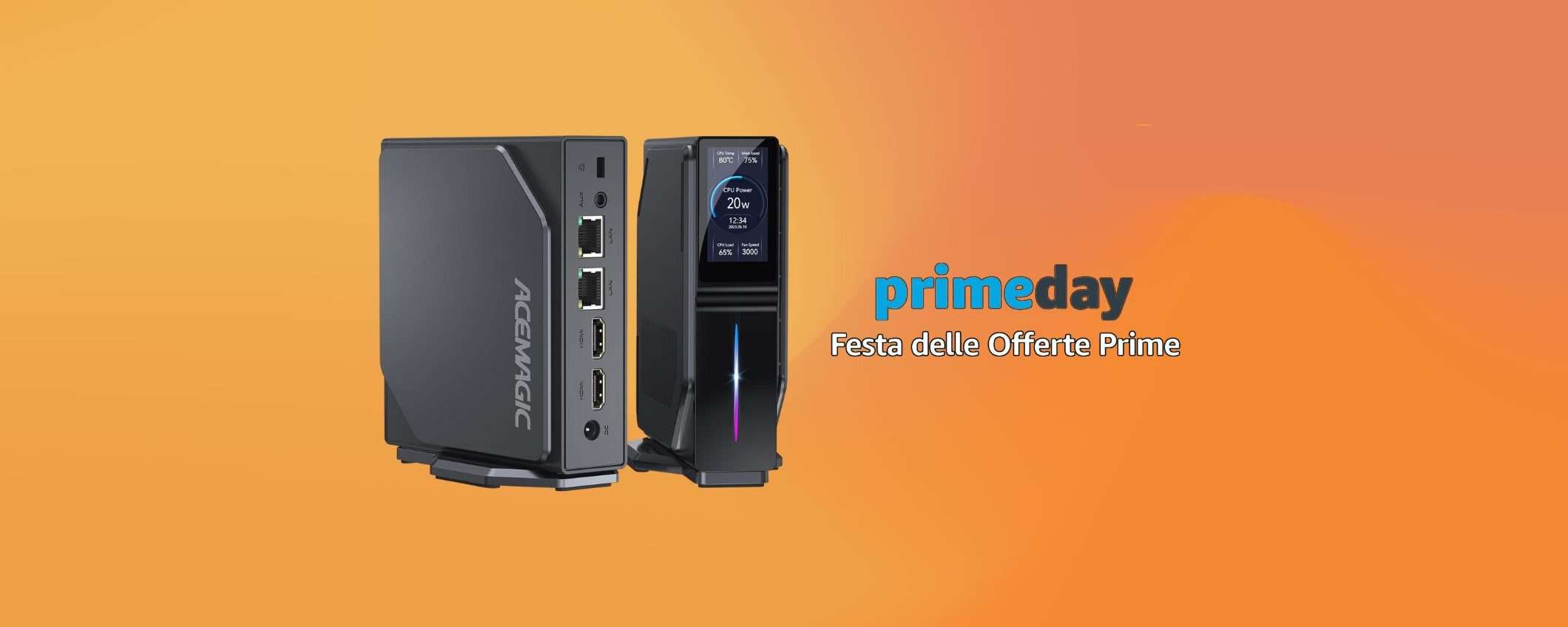 Mini PC con schermo LCD integrato: una chicca in DOPPIO SCONTO (-219€) Mini PC con schermo LCD integrato: una chicca in DOPPIO SCONTO (-219€)
