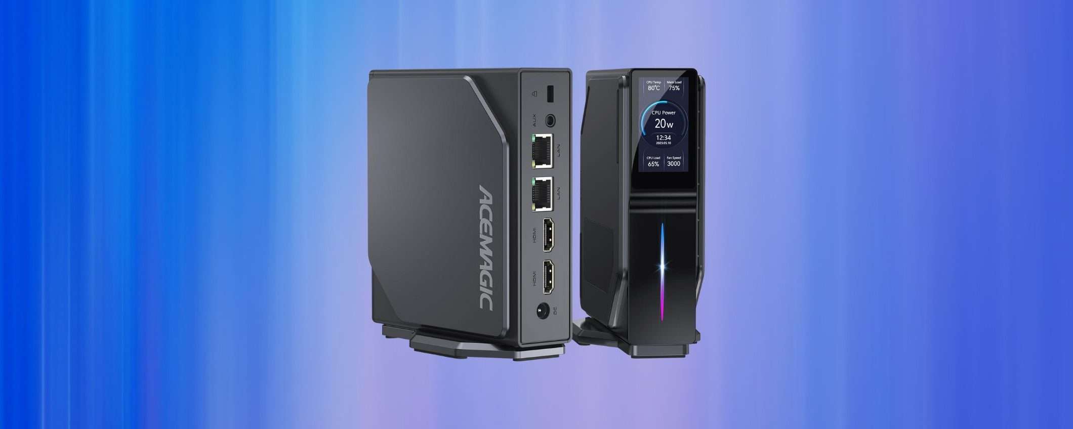 Mini PC con schermo LCD, SSD 1TB e 16GB di RAM in MEGA SCONTO (-50%) Mini PC con schermo LCD, SSD 1TB e 16GB di RAM in MEGA SCONTO (-50%)
