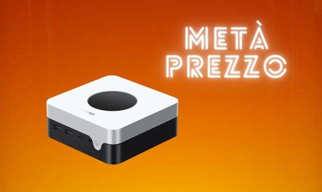 Mini PC potente e compatto in offerta su Amazon: oggi è tuo a metà prezzo Mini PC potente e compatto in offerta su Amazon: oggi è tuo a metà prezzo