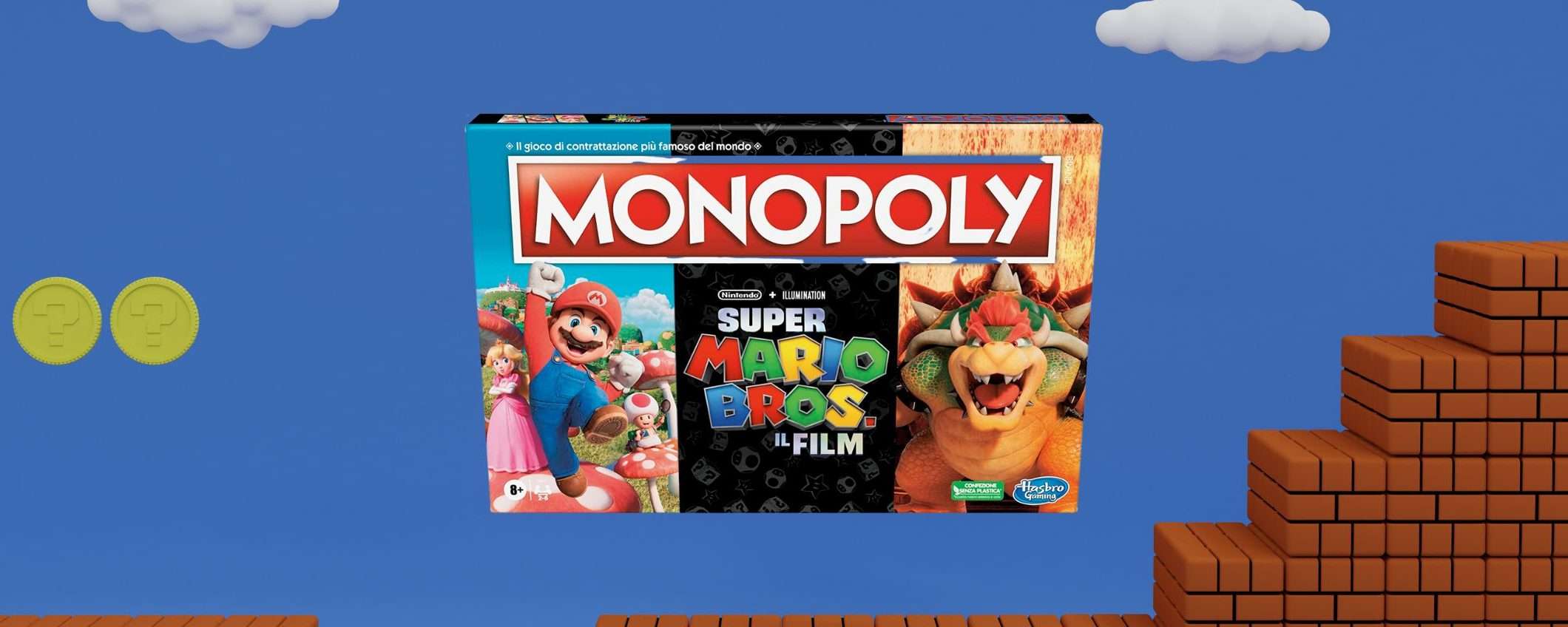 Il Monopoly di Super Mario è BELLISSIMO e in OFFERTA su Amazon (28€) Il Monopoly di Super Mario è BELLISSIMO e in OFFERTA su Amazon (28€)