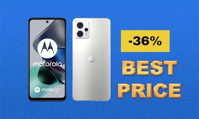 Motorola Moto G23 in offerta: il prezzo crolla a soli 154€ (-36%) Motorola Moto G23 in offerta: il prezzo crolla a soli 154€ (-36%)