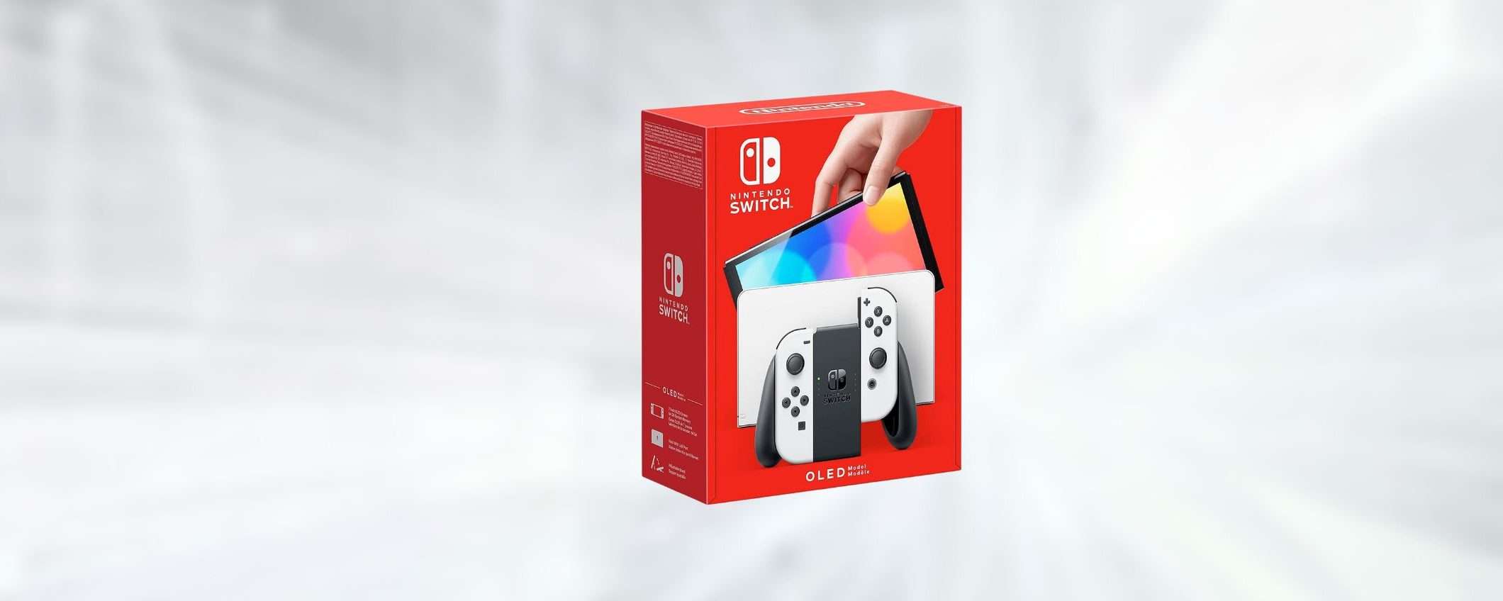 Nintendo Switch OLED: su eBay la colorazione bianca arriva a 273€ (CODICE SCONTO) Nintendo Switch OLED: su eBay la colorazione bianca arriva a 273€ (CODICE SCONTO)