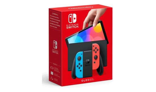 Nintendo Switch OLED scatola