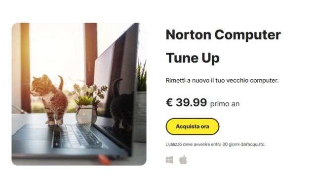 Norton Computer Tune Up Prezzo