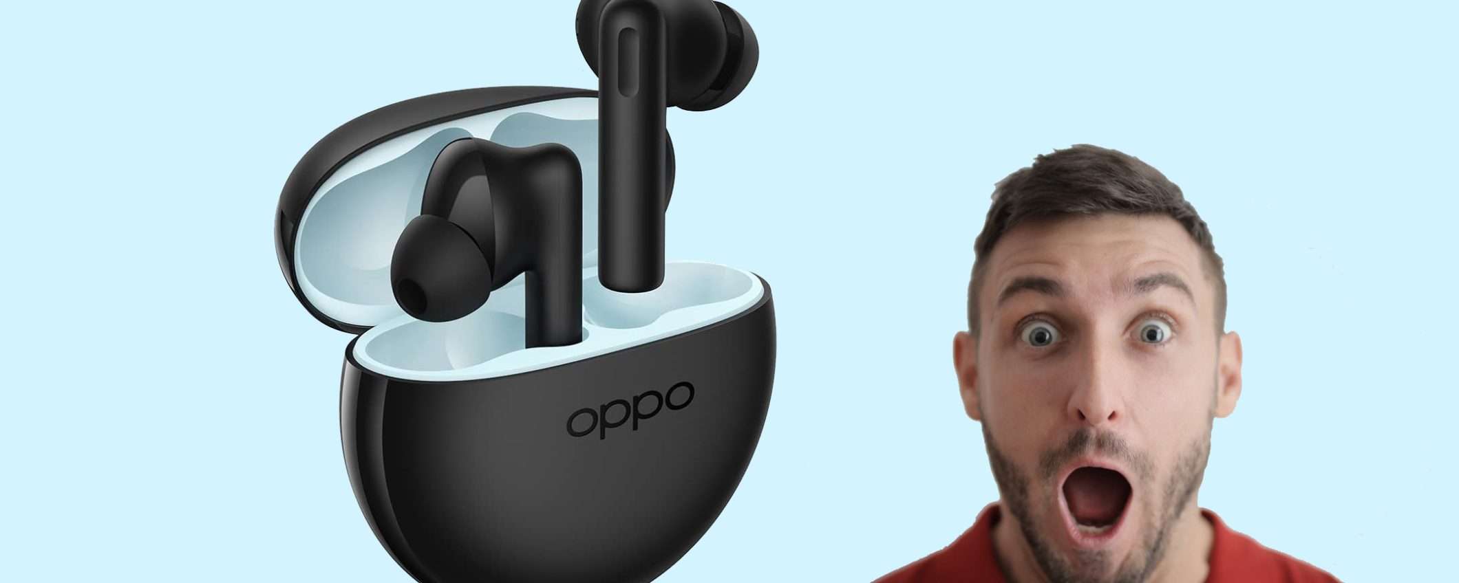 OPPO Enco Buds2 a METÀ PREZZO: occasione da non perdere OPPO Enco Buds2 a METÀ PREZZO: occasione da non perdere