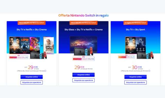 Piani offerte Sky 31 ottobre