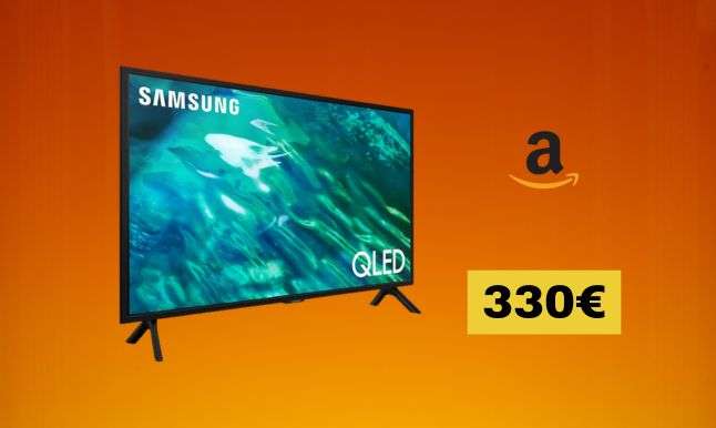 Samsung TV QLED in offerta a soli 330€ grazie ad un'ottima offerta di Amazon Samsung TV QLED in offerta a soli 330€ grazie ad un'ottima offerta di Amazon