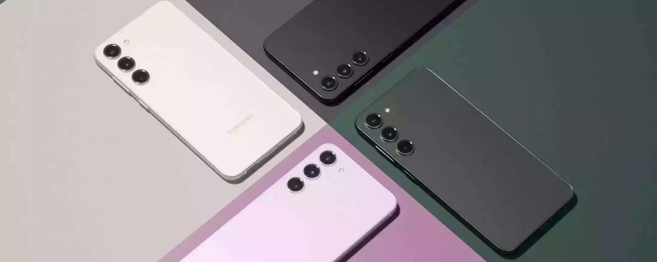 Samsung Galaxy S23: il compatto TOP cala di prezzo su Amazon (anche in 5 rate) Samsung Galaxy S23: il compatto TOP cala di prezzo su Amazon (anche in 5 rate)
