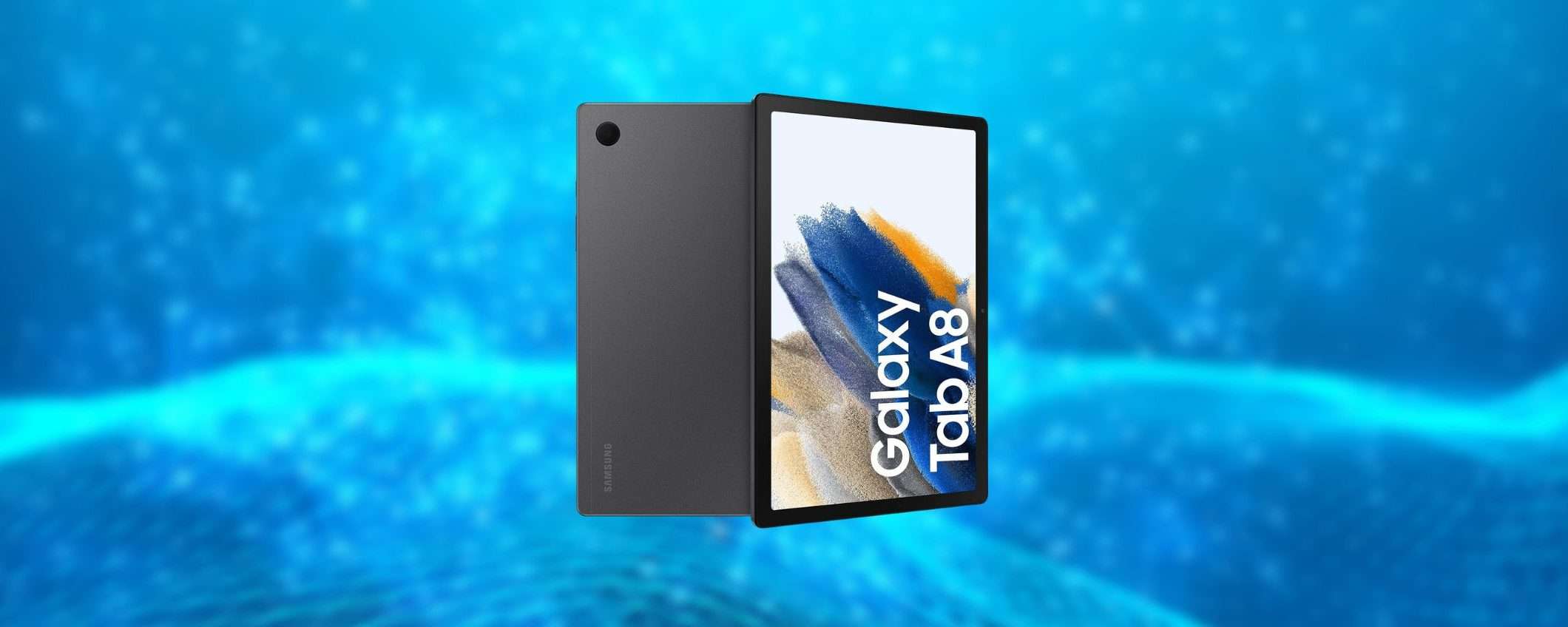 Samsung Galaxy Tab A8: il tablet in OTTIMO SCONTO su Amazon (-34%) Samsung Galaxy Tab A8: il tablet in OTTIMO SCONTO su Amazon (-34%)