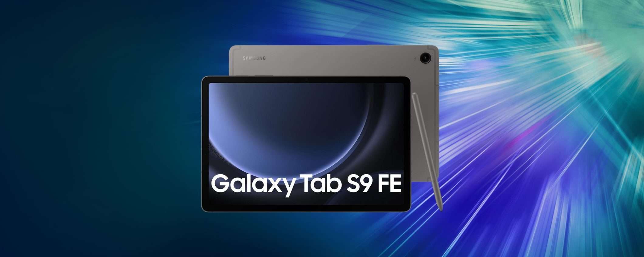 Samsung Galaxy Tab S9 FE subito in SCONTO su Amazon (-50€) Samsung Galaxy Tab S9 FE subito in SCONTO su Amazon (-50€)