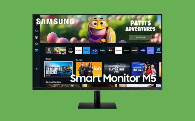 Samsung Smart Monitor M5 in offerta su Amazon: tuo con il 36% di sconto